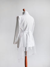 Load image into Gallery viewer, White Flowers Upcycled Jacket FW22
